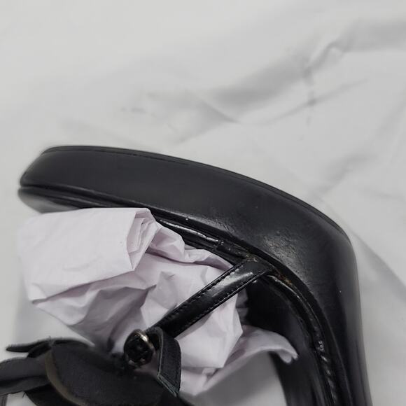 DOLCE & GABBANA BLACK STILETTO BEAUTIFUL PLATFORM PUMPS WOMENS SIZE 40 GUC - Picture 10 of 16